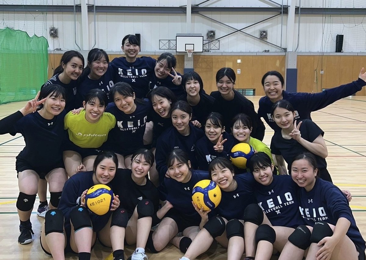 慶応　女子 慶應義塾体育会バレーボール部女子 | Crich Keio